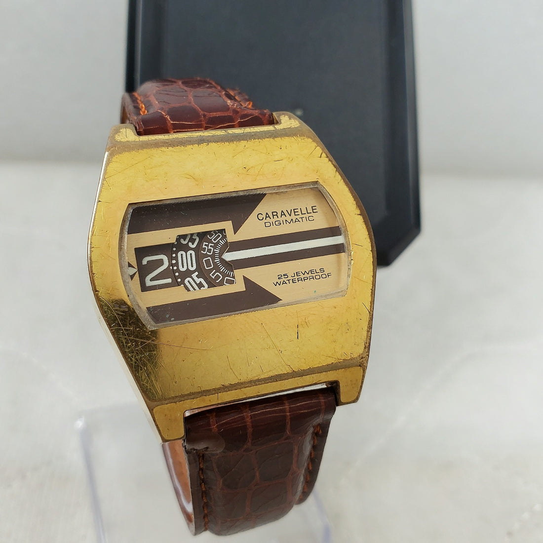 Caravelle by Bulova Digimatic Jump Hour Digital Automatic Men's Watch — Pre-Owned, photo 1