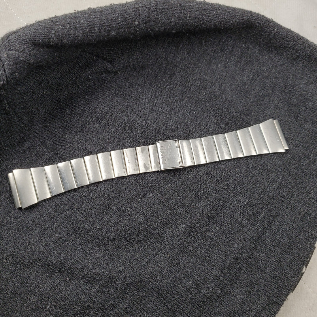 Genuine Casio Watch Bracelet Band Stainless Steel Fits Casio Databank DBC-1500