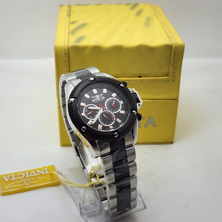 Invicta Specialty 5715 Chronograph Black Black Swiss Mov't Men's Watch — Pre-Owned, photo 1