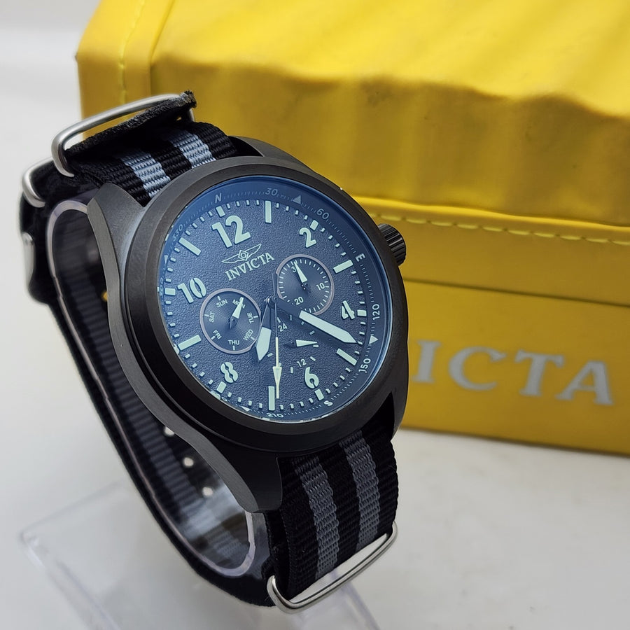 Invicta Coalition Forces 33562 Military Field Day-date Men's Watch — Pre-Owned, photo 1