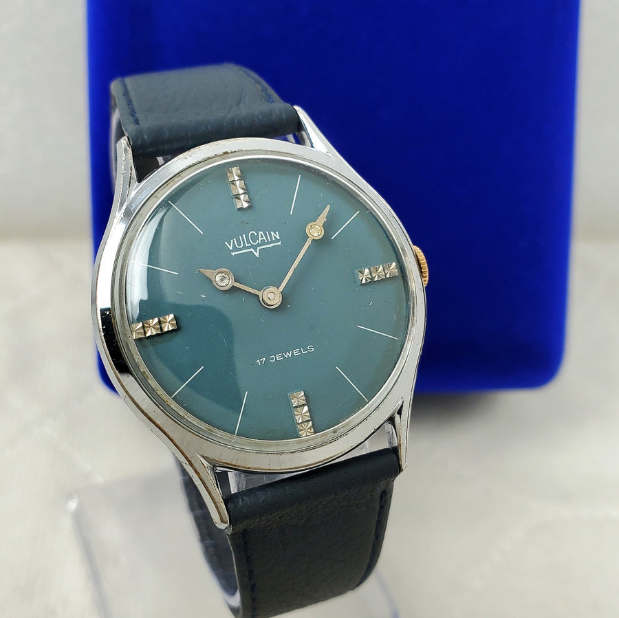 Vulcain Handwind Swiss Made Diamond 17 Jewels Men's Watch — Pre-Owned, photo 1