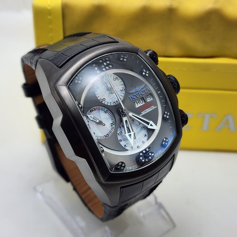 Invicta Lupah Limited Edition Automatic Chrono Diamond Watch Swiss Made — Pre-Owned, photo 1