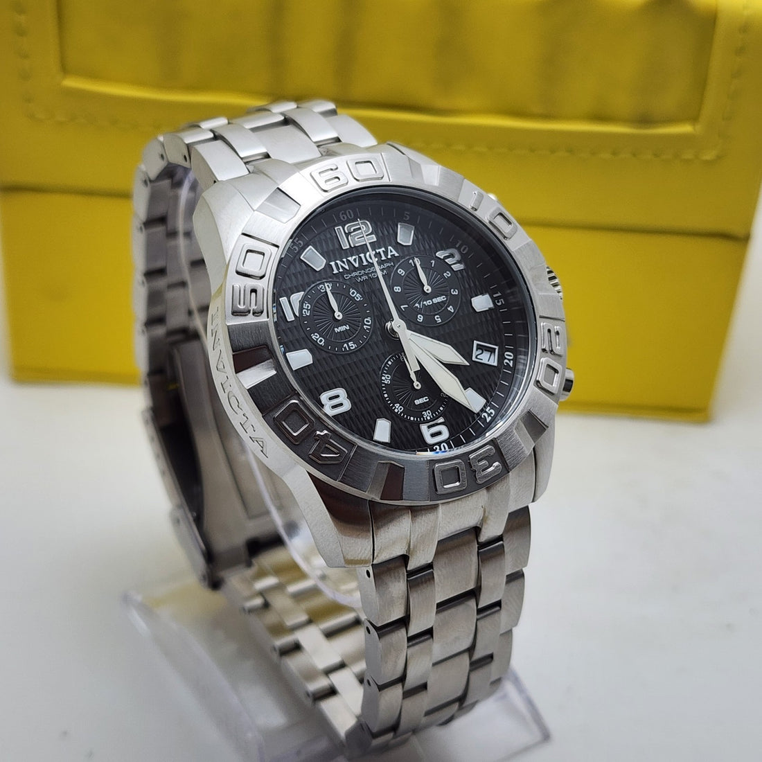 Invicta PRO Diver Chronograph 80376 Swiss Mov't Date WR 100M Men's Watch — Pre-Owned, photo 1