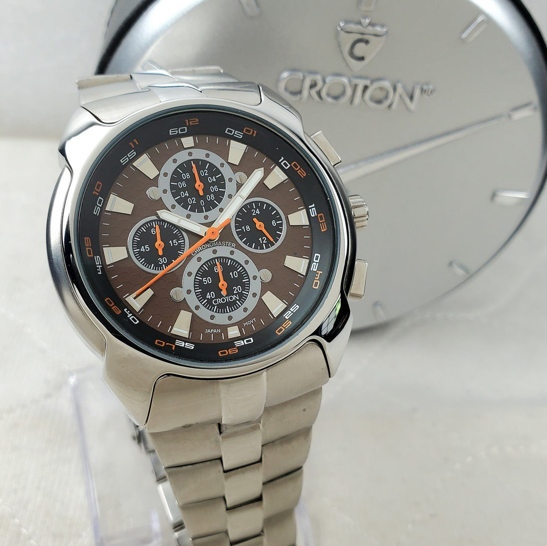 Croton Chronomaster CC311269 Chronograph Japan Mov't Men's Watch — Pre-Owned, photo 1