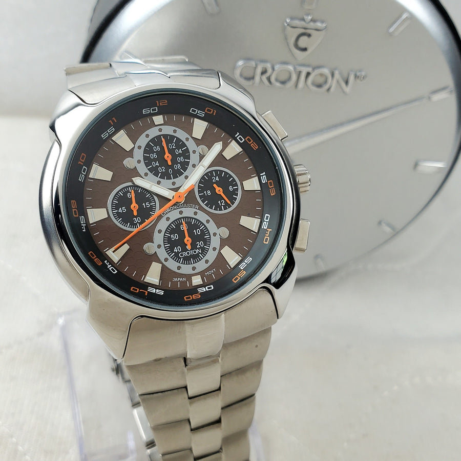 Croton Chronomaster CC311269 Chronograph Japan Mov't Men's Watch — Pre-Owned, photo 1
