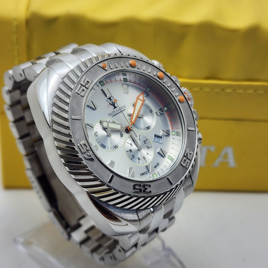 Invicta Imperious Gear Head IMP1001 Date Swiss Ronda 515 Caliber Watch — Pre-Owned, photo 1
