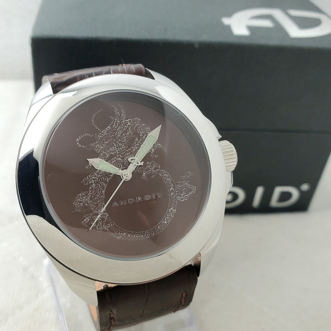 Android Tattooed Banker Dragon AD782 Quartz Brown WR 100M Men's Watch — Pre-Owned, photo 1