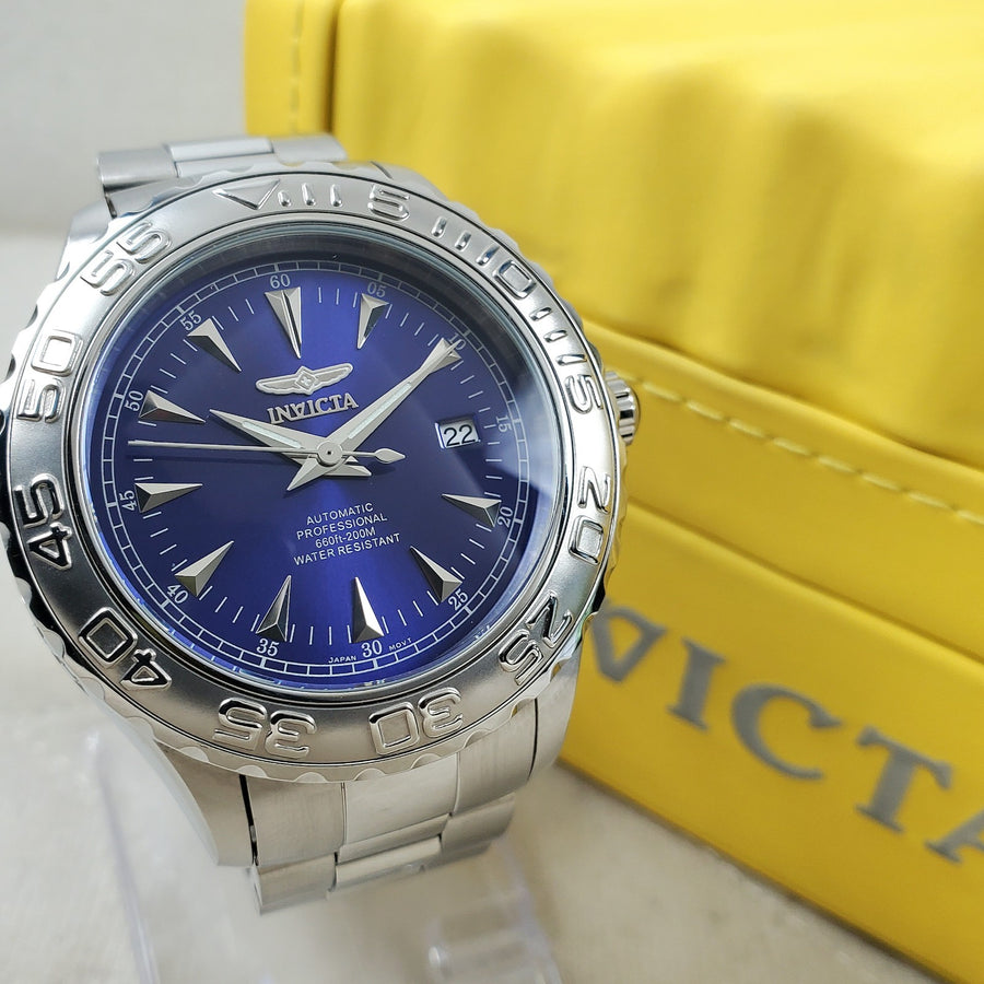 Invicta PRO Diver 2301 Professional Automatic Date Blue WR 200M Men's Watch — Pre-Owned, photo 1