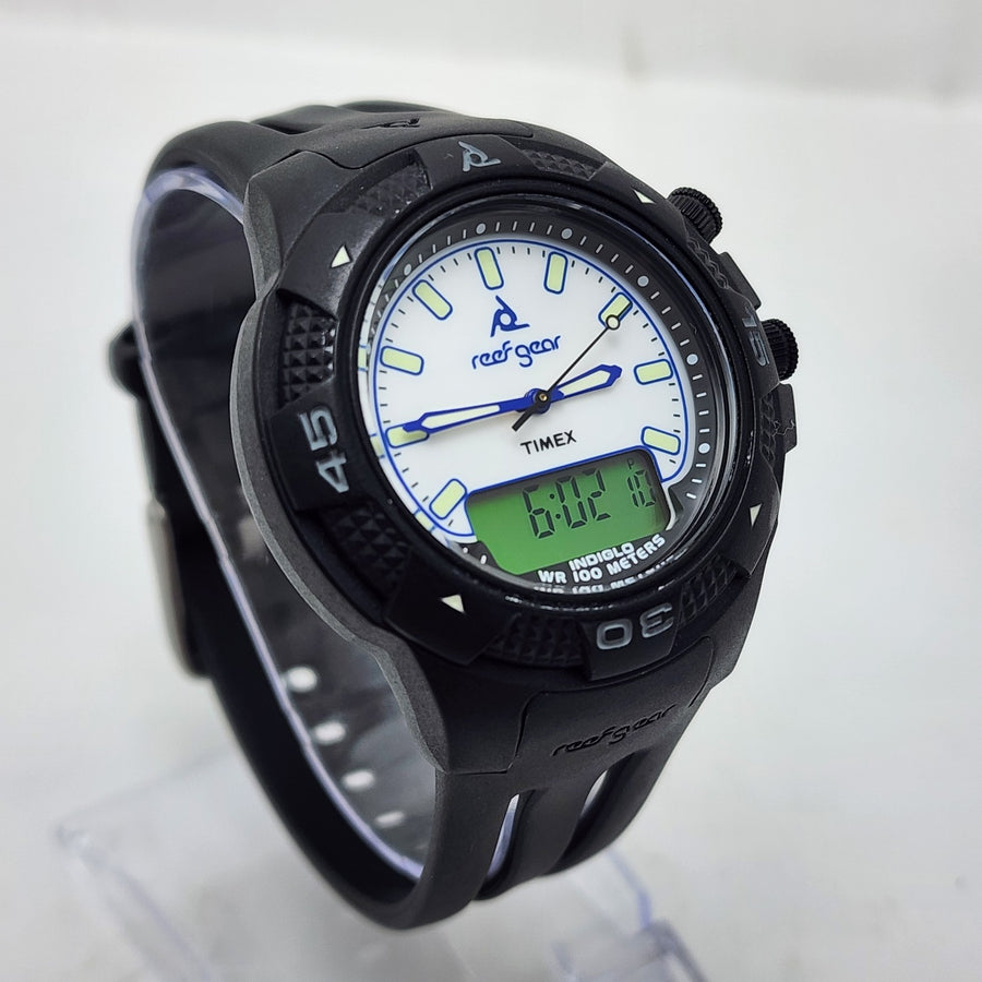 Timex Reef Gear Indiglo Ana-digi Chiming Men's Watch — Pre-Owned, photo 1