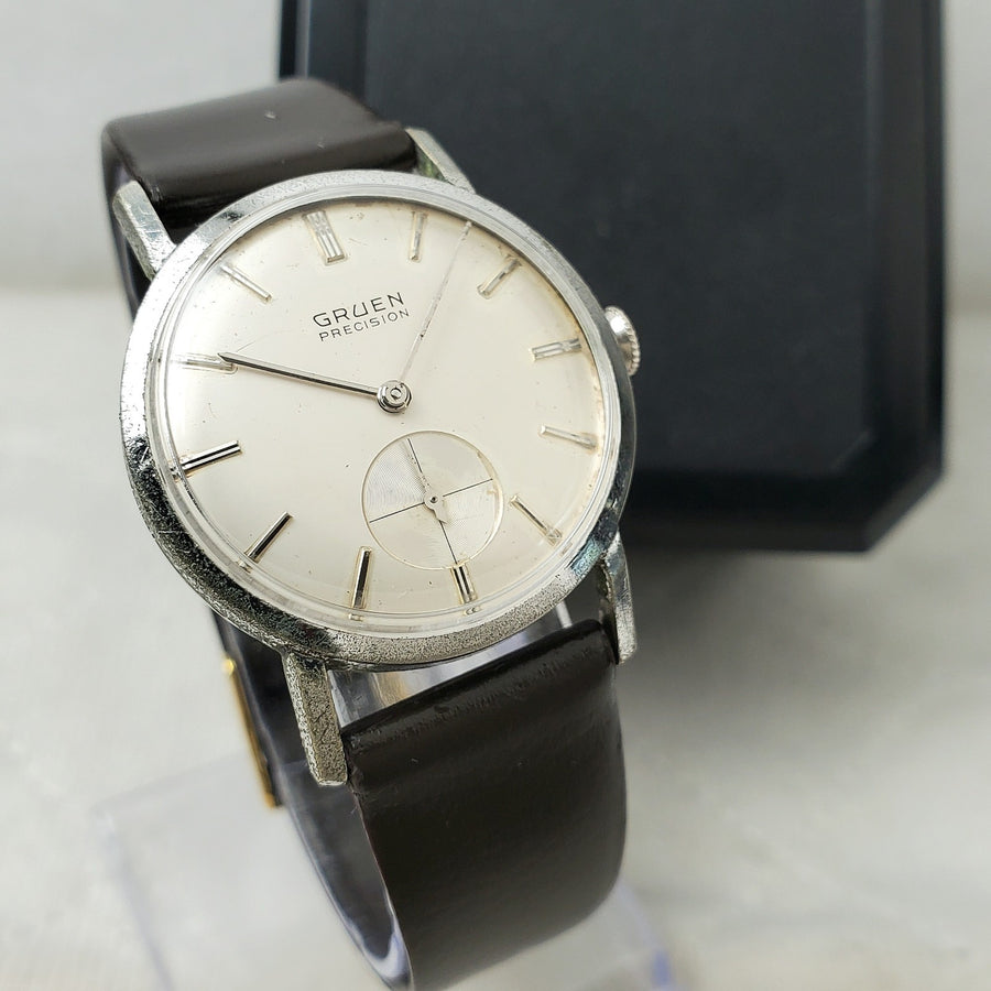 Gruen Precision Doctor NO James Bond Handwind Men's Watch — Pre-Owned