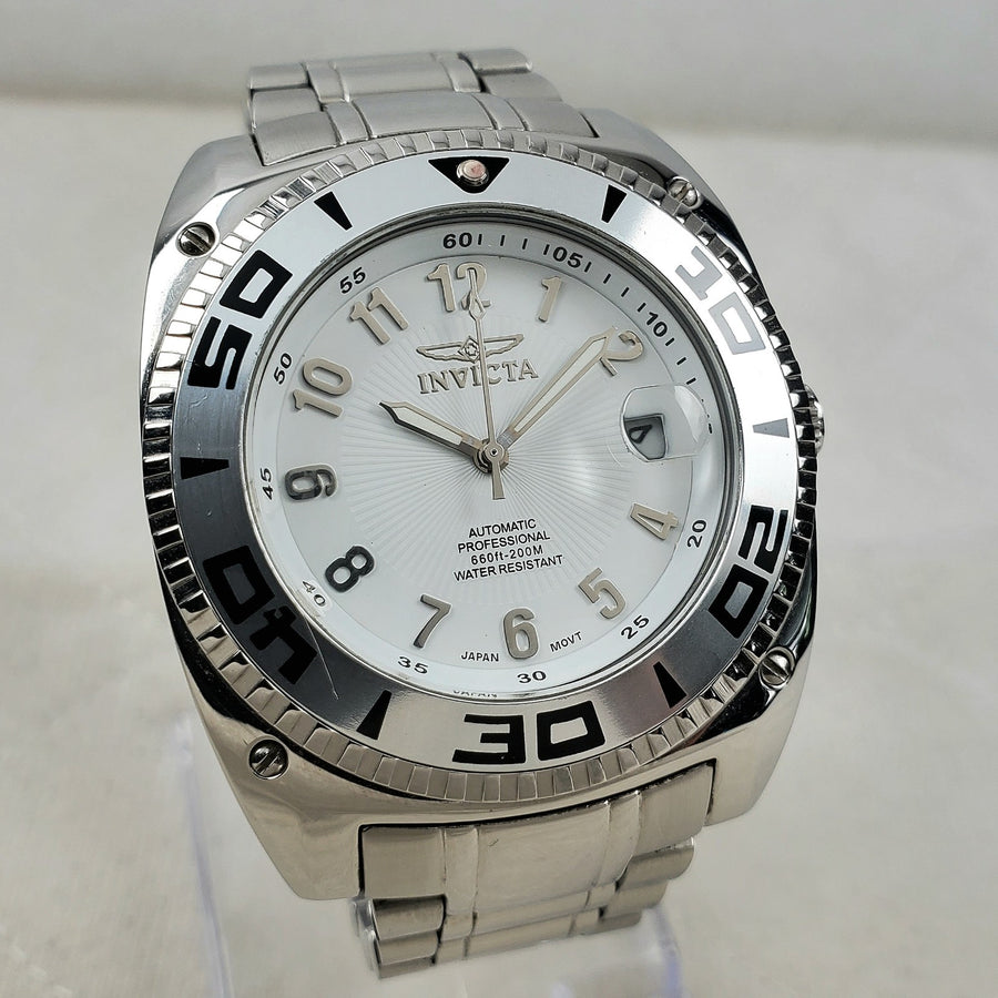 Invicta PRO Diver 3754 Professional Automatic White WR Diver 200M Men's Watch — Pre-Owned, photo 1
