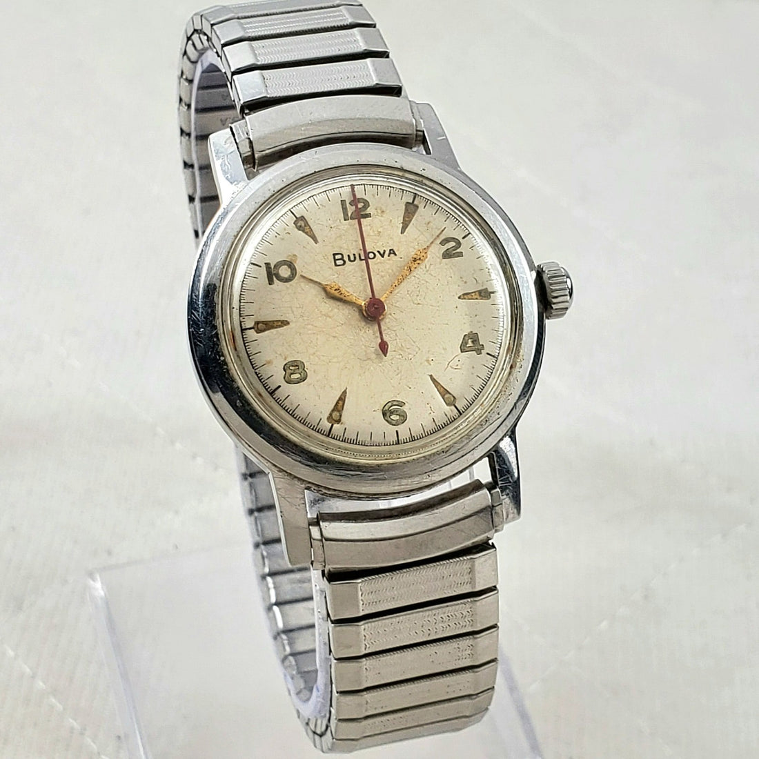 Bulova Watertite Mechanical Handwind Swiss 32MM Men's Watch — Pre-Owned, photo 1