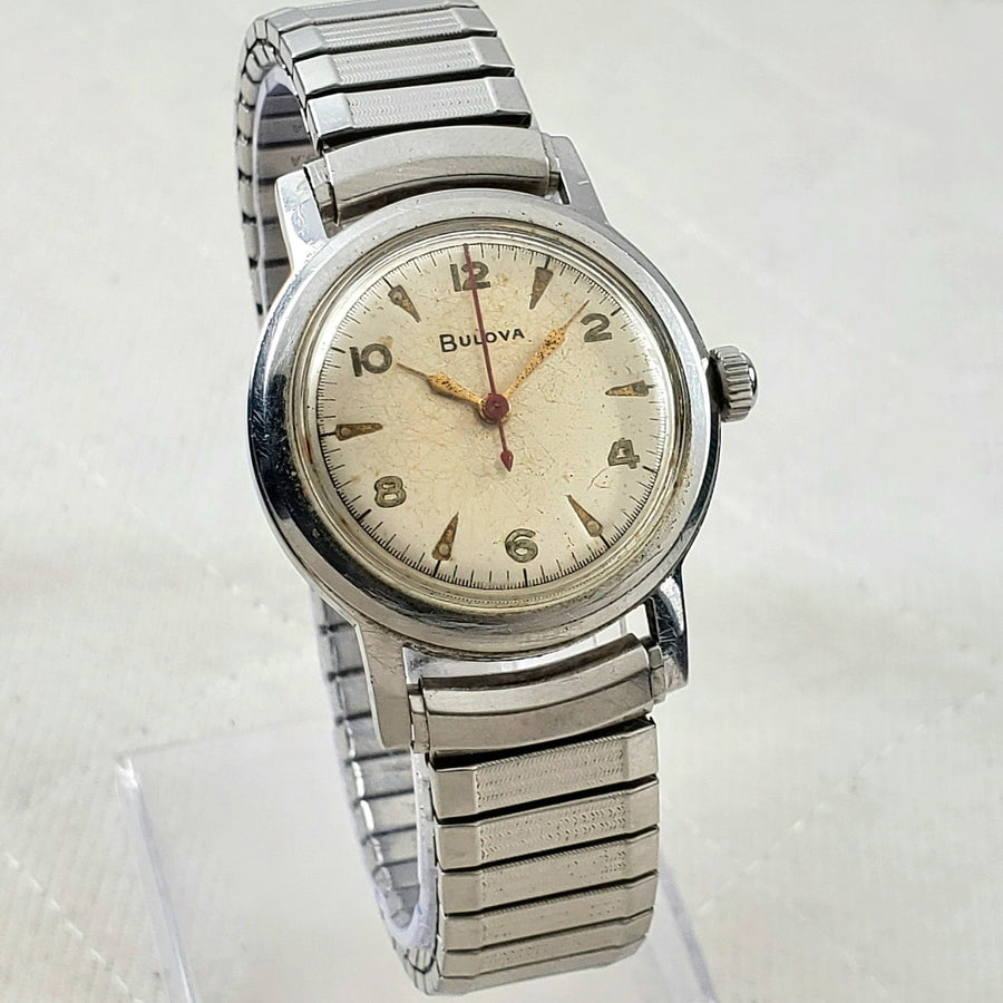 Bulova Watertite Mechanical Handwind Swiss 32MM Men's Watch — Pre-Owned, photo 1