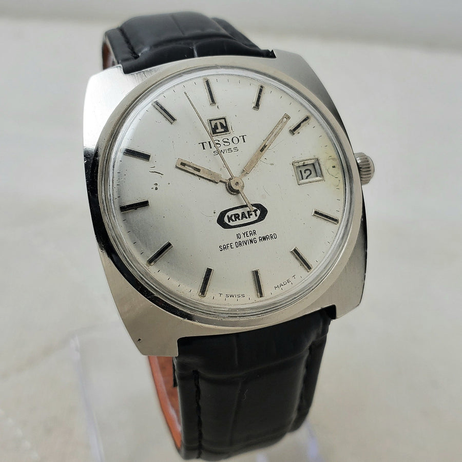 Tissot Kraft 10 Years Safe Driving Swiss Handwind Watch Serviced — Pre-Owned, photo 1