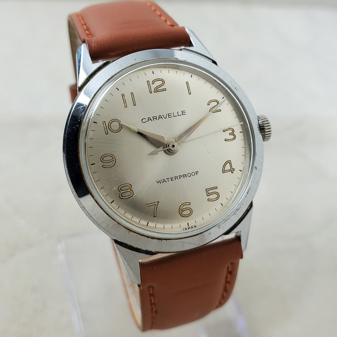 Caravelle by Bulova Mechanical Handwind Japan Men's Watch — Pre-Owned, photo 1