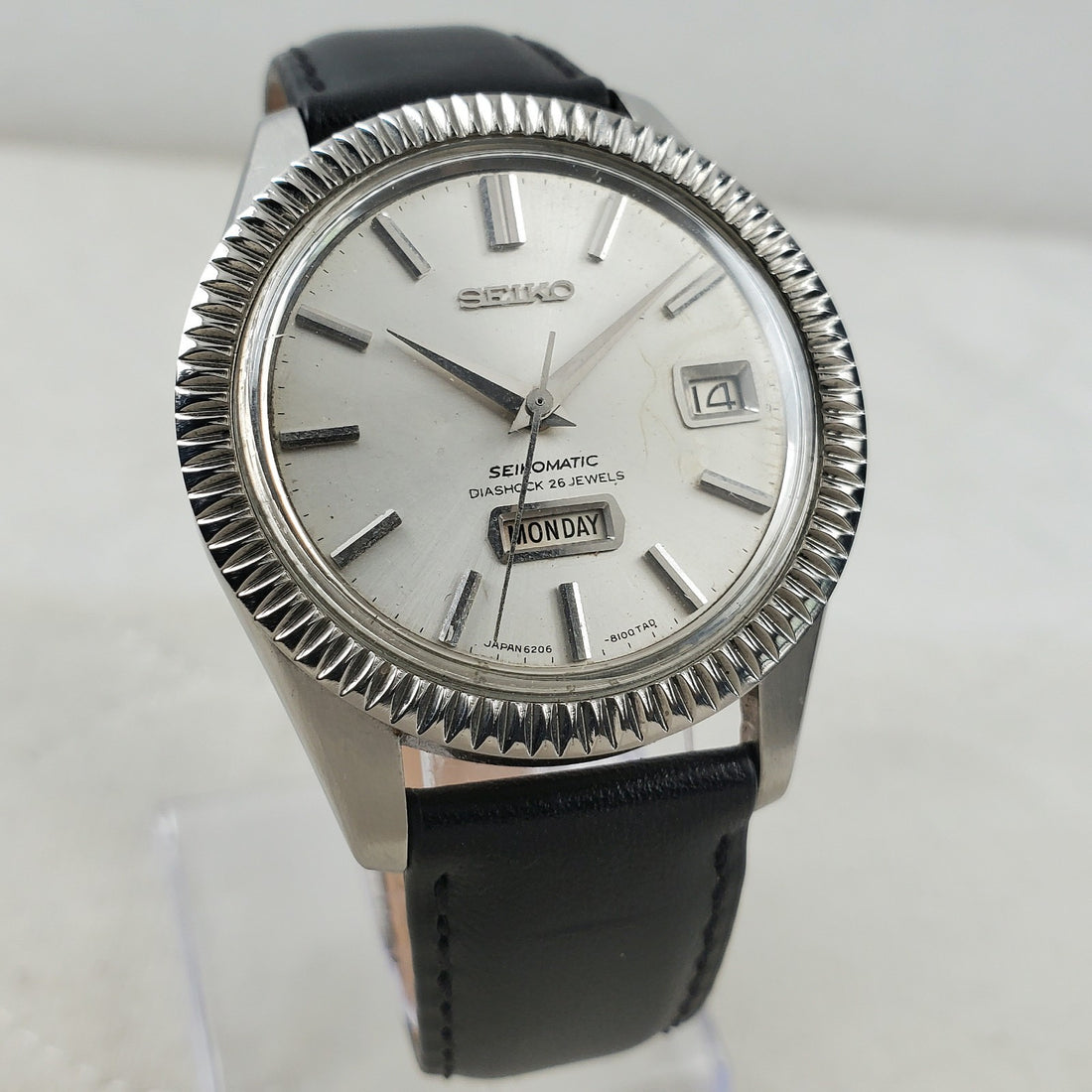 Seiko Seikomatic 6206-8080 Day/date Automatic Men's Watch — Pre-Owned, photo 1