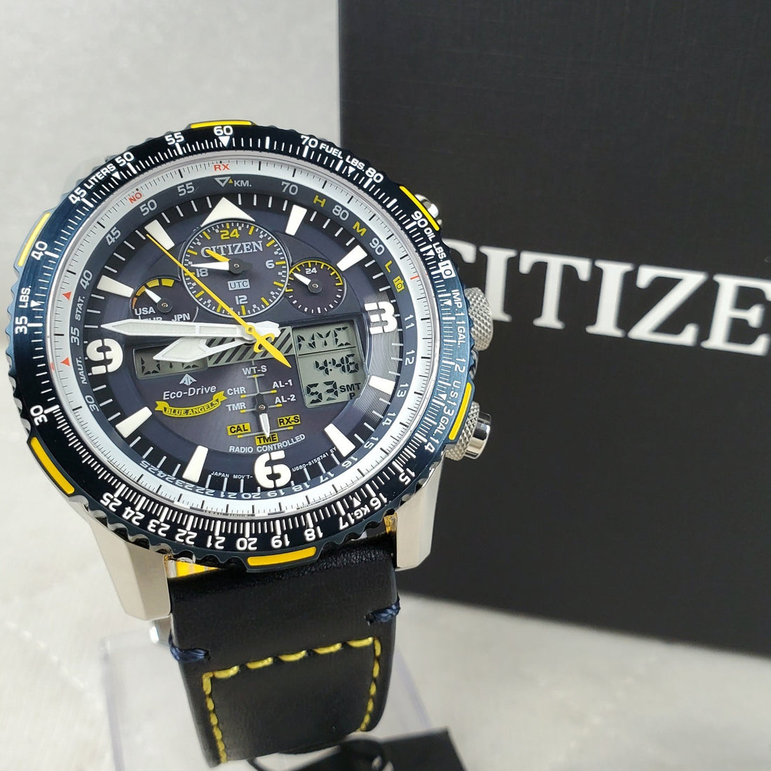 Citizen Eco-drive Promaster A-T Blue Angels Skyhawk U680-S115701 Ana-digi Watch — Pre-Owned, photo 1