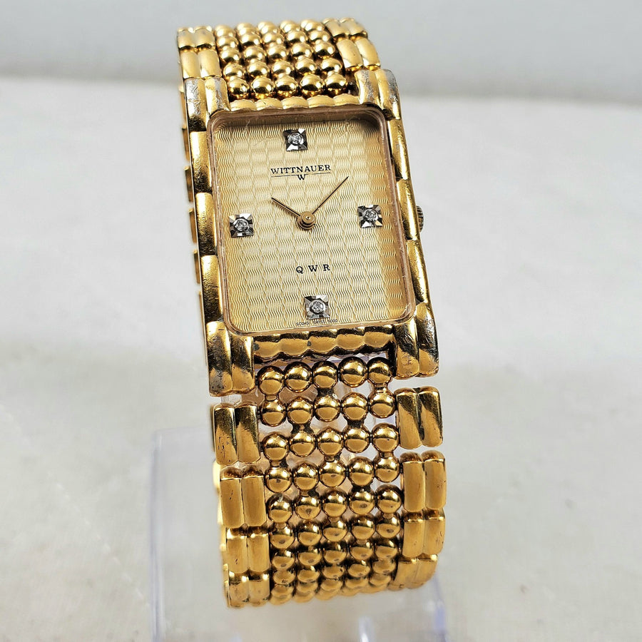 Wittnauer Longines QWR Tank Diamond Swiss Quartz 23MM Watch — Pre-Owned, photo 1