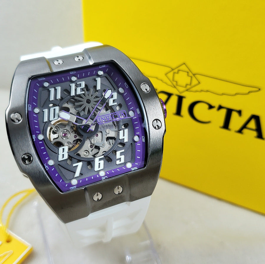 Invicta S1 Rally Diablo 44895 Automatic Purple Skeleton Automatic Men's Watch — Pre-Owned, photo 1