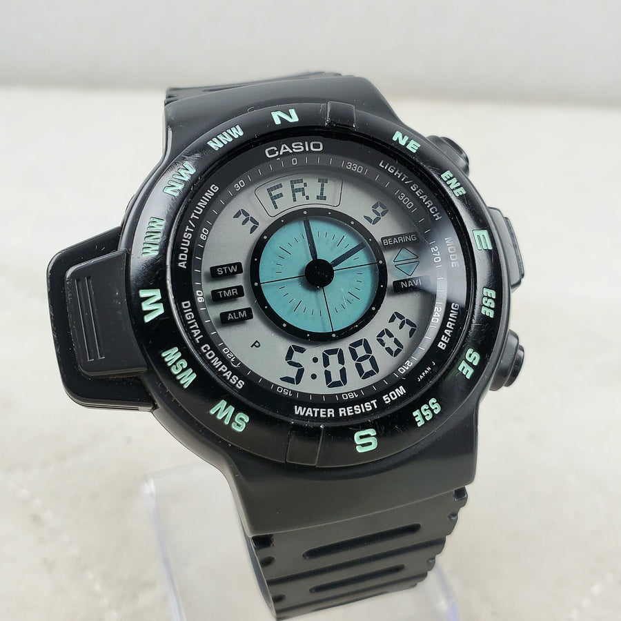 Casio CPW-100 Digital Compass Alarm Chrono Japan Men's Watch — Pre-Owned, photo 1