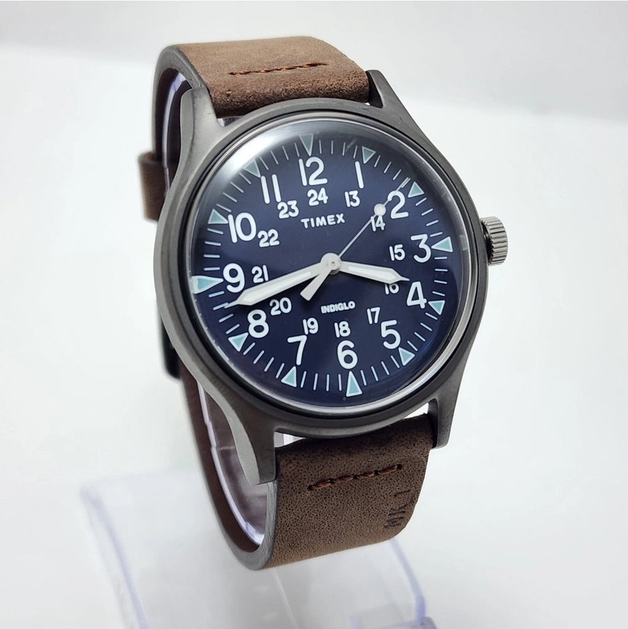 Timex TW2T68200 the MK1 Collection Indiglo Classic Blue Analog Men's Watch — Pre-Owned