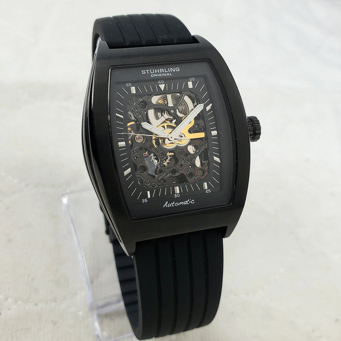 Stuhrling Stührling Original Millennia 182 Automatic 40mm Skeleton Men's Watch — Pre-Owned
