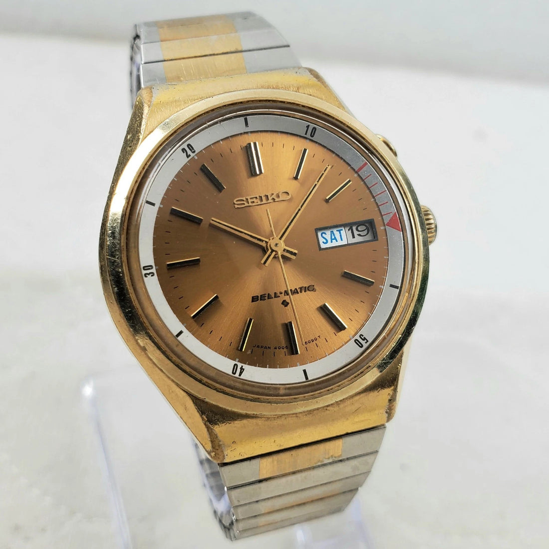 Seiko Bell-matic 4006-6070 Automatic Alarm Men's Watch — Pre-Owned