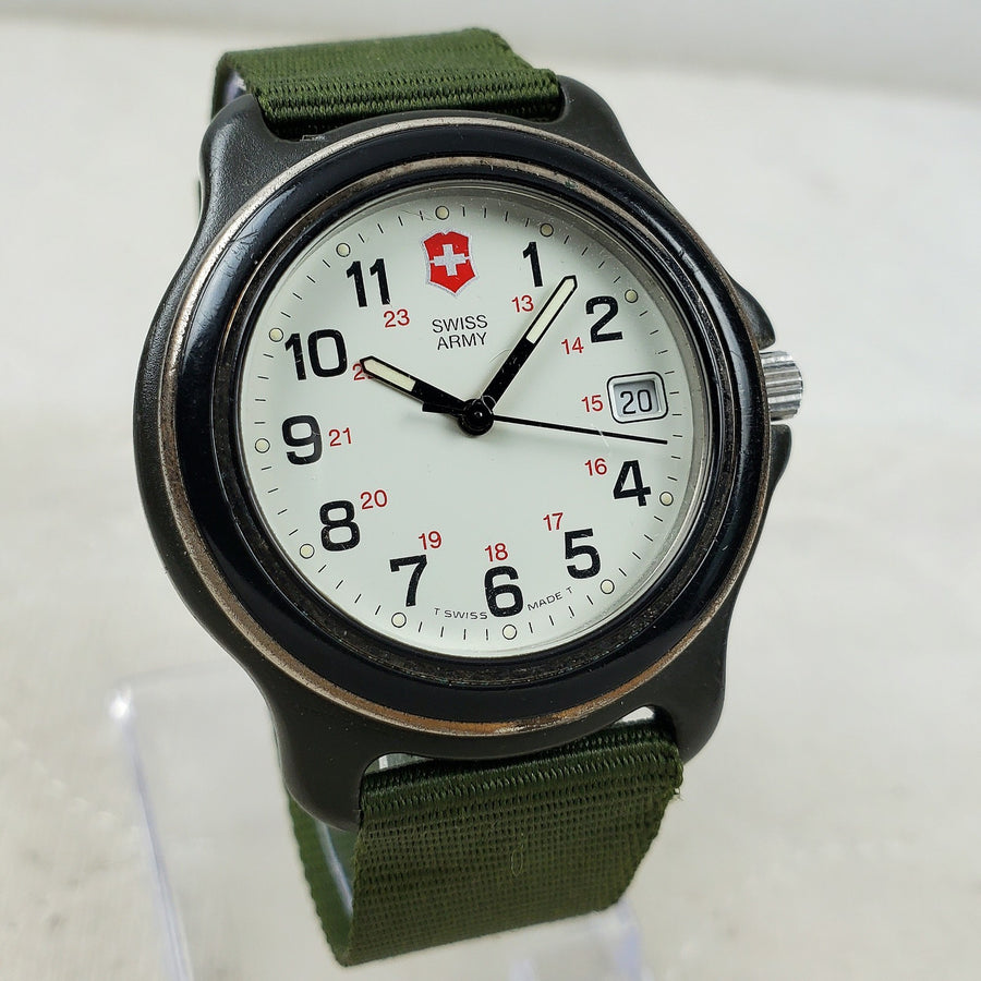 Victorinox Swiss Army Swiss Military Field Date 24-HOUR Quartz Men's Watch — Pre-Owned, photo 1