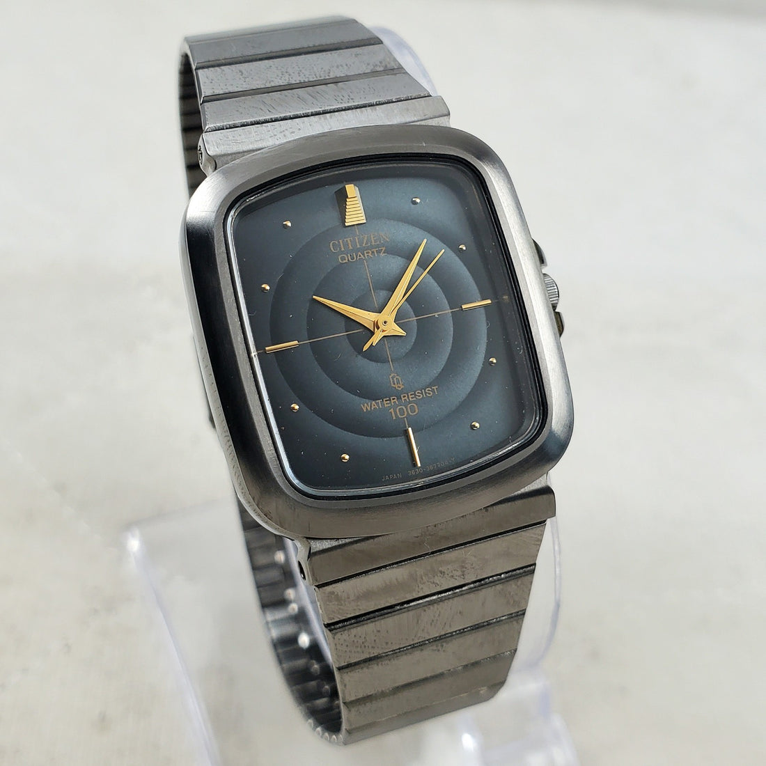 Citizen CQ 100 3630-363361 Quartz Gray Japan Men's Watch — Pre-Owned