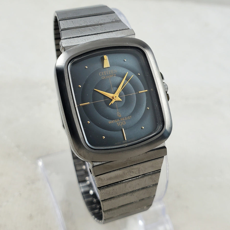 Citizen CQ 100 3630-363361 Quartz Gray Japan Men's Watch — Pre-Owned