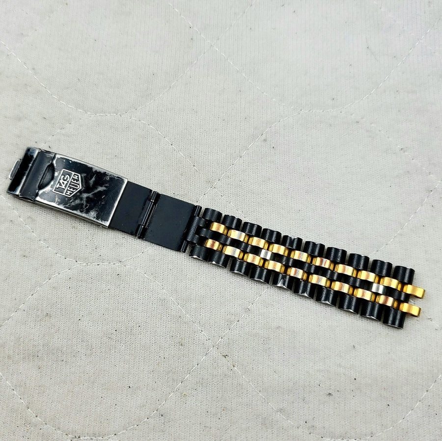 Genuine Tag Heuer 1500 Watch Bracelet (Half), Two-Tone, 18mm — photo 1