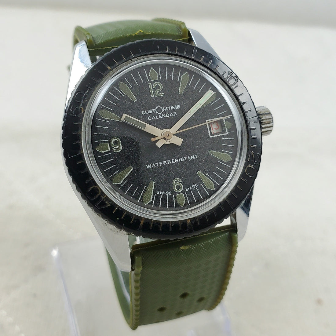 Customtime Calendar 12623 Handwind Swiss Made 36MM Men's Watch — Pre-Owned