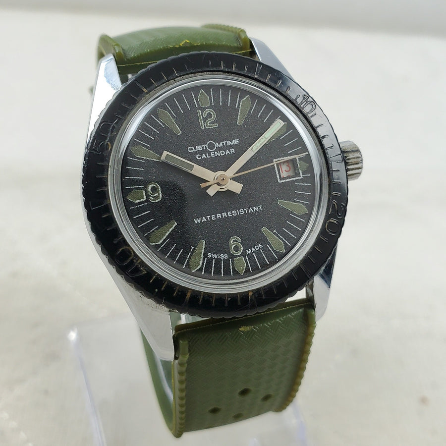 Customtime Calendar 12623 Handwind Swiss Made 36MM Men's Watch — Pre-Owned