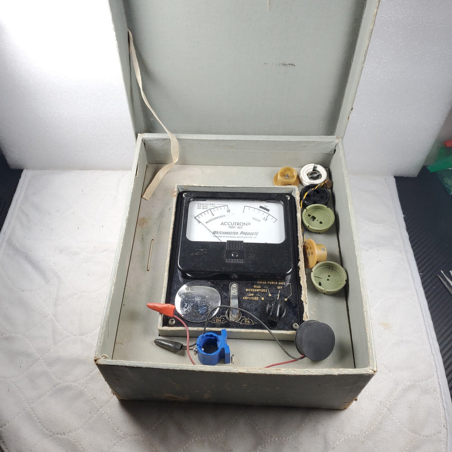 Vintage Watchmaster Service Test Kit for Bulova Accutron, with Extras — photo 1