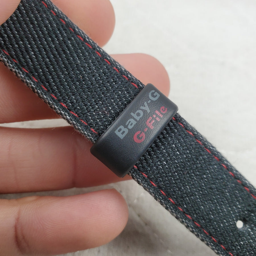 Genuine Casio Baby-G G-Shock One-Piece Cloth Watch Band, 20mm, Black — photo 1