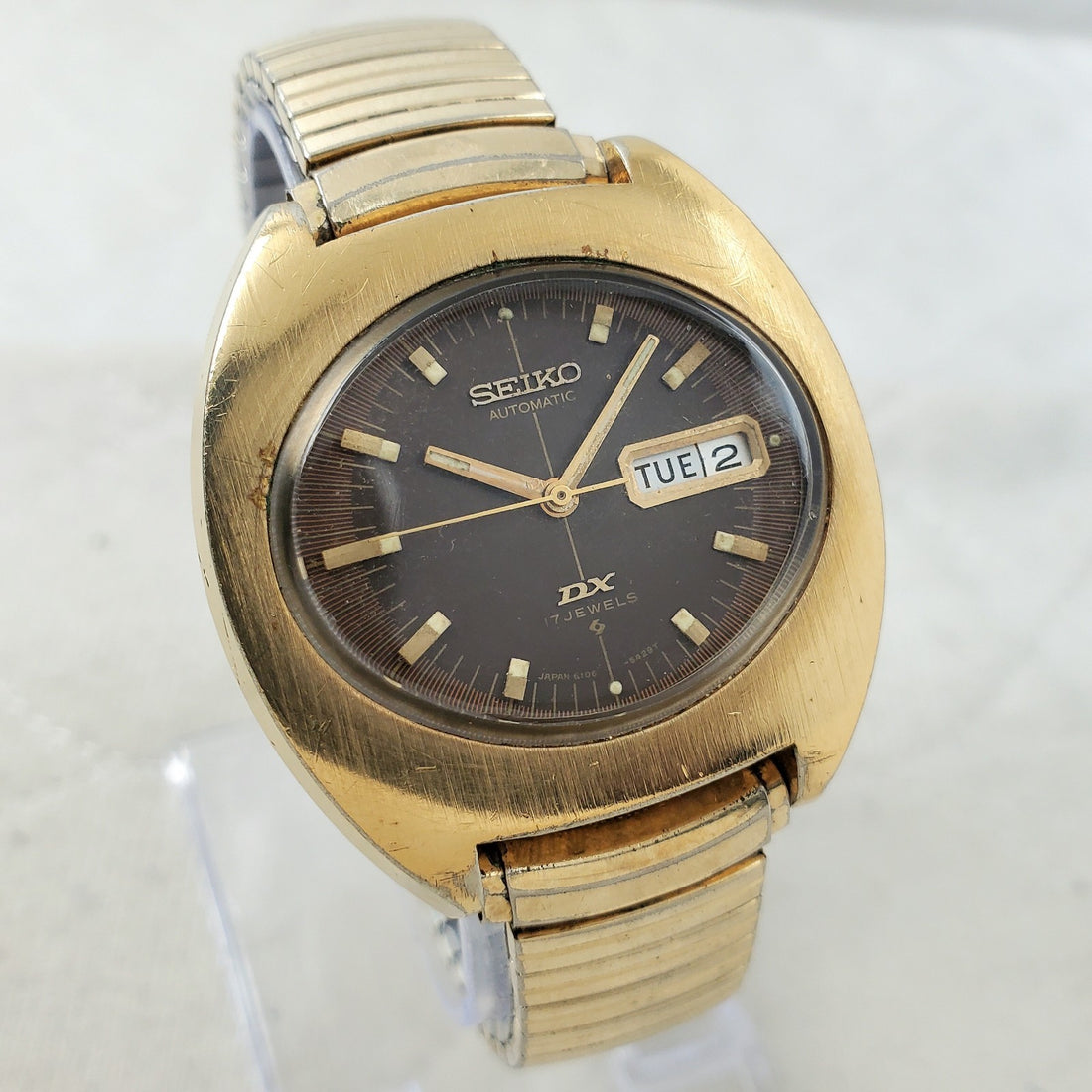 Seiko DX 6106-5439 Automatic 17 Jewels Japan Day/date Men's Watch — Pre-Owned