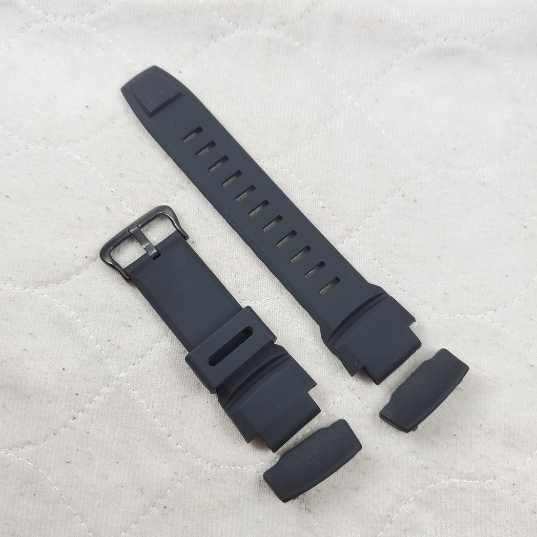 Watch Band for Casio Pro Trek PRW-3500/2000/2500/5100, PRG-260/270, Black — photo 1