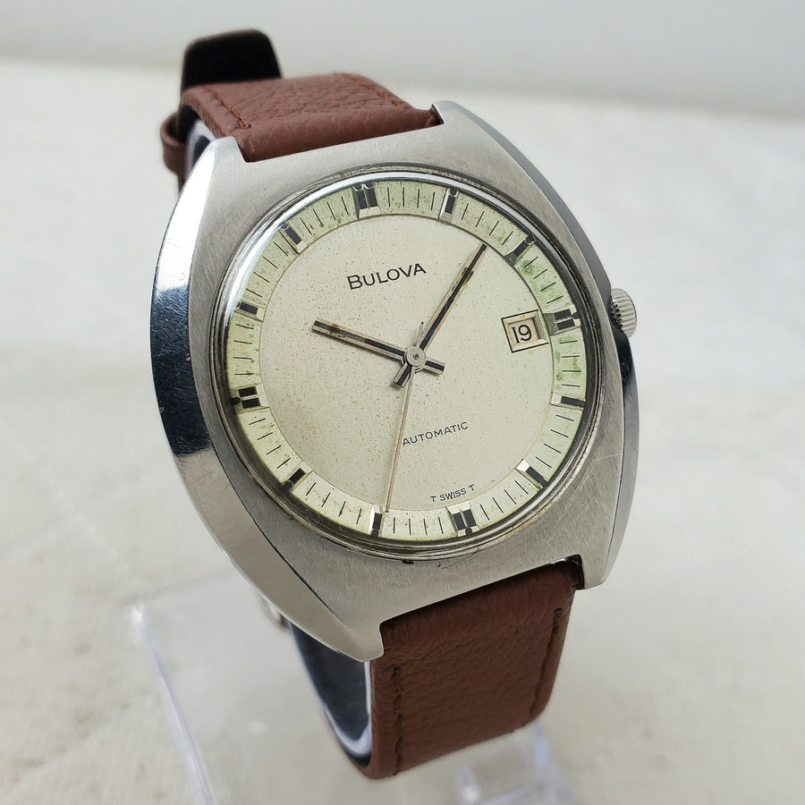 Bulova Calendial Automatic Swiss Classic 40MM Men's Watch — Pre-Owned