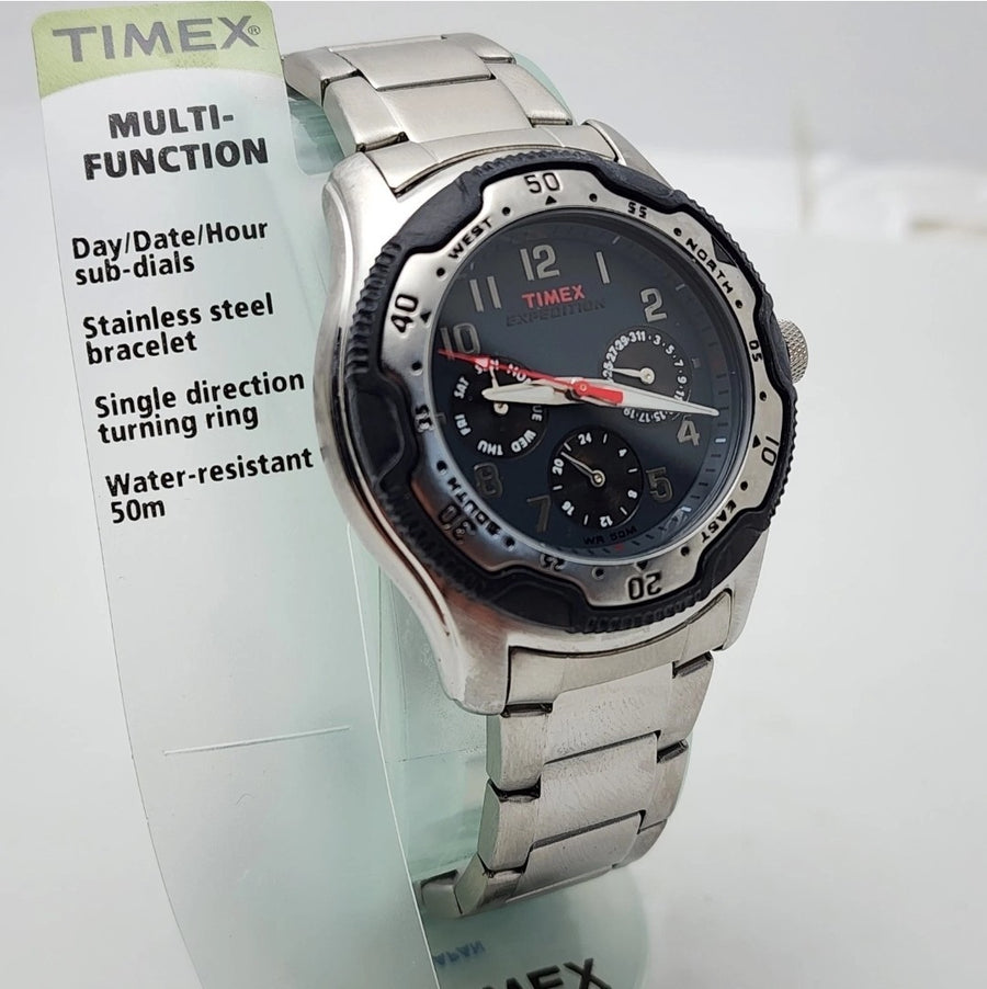 Timex Expedition T48841 Multifunction Day-date WR 50M Analog Men's Watch — Pre-Owned