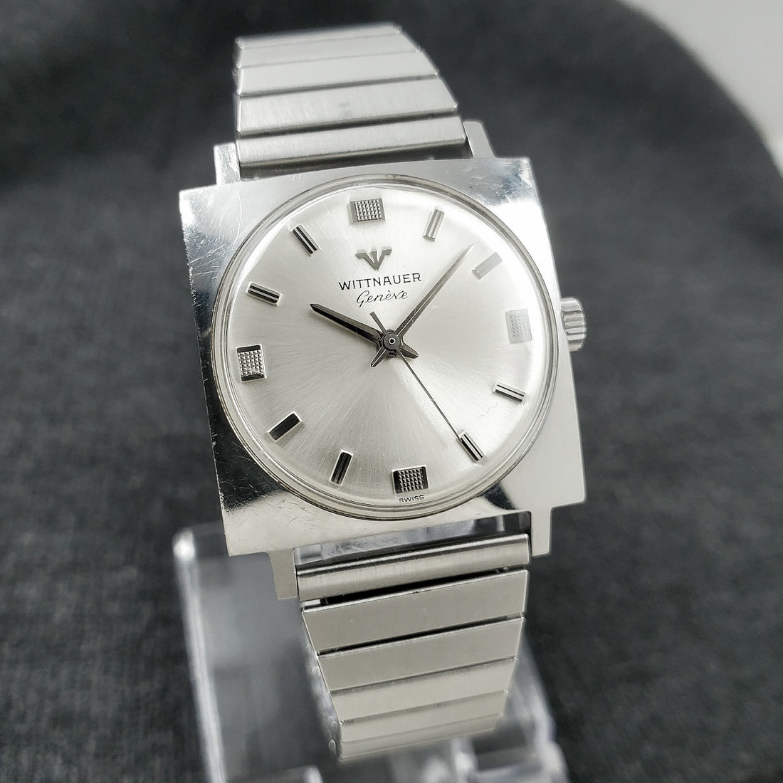 Wittnauer by Longines Geneve Square Swiss Handwind 30MM Men's Watch — Pre-Owned