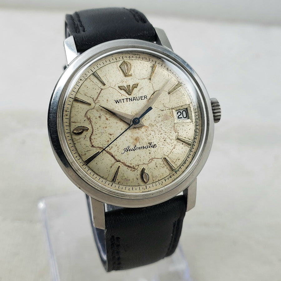 Wittnauer Automatic Swiss Date Classic 34MM Men's Watch — Pre-Owned