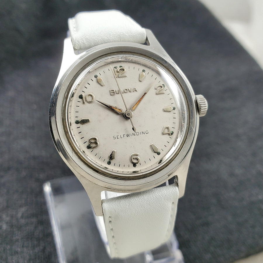Bulova Automatic Selfwinding Swiss 34MM Men's Watch — Pre-Owned