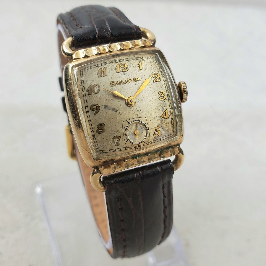 Bulova Director 10K R.G.P Swiss Handwind 25MM Men's Watch — Pre-Owned