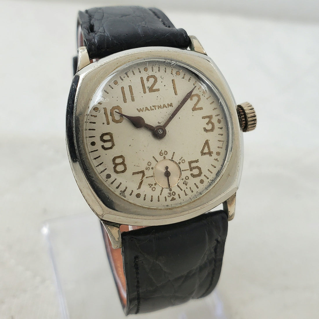 Waltham WWI ERA Military Sub-second Handwind 31MM Men's Watch — Pre-Owned