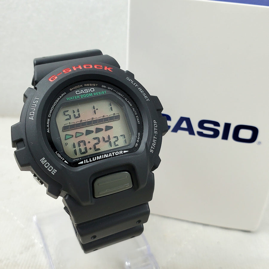 Casio G-shock Illuminator DW-6600 Alarm Chronograph Sports Men's Watch — Pre-Owned