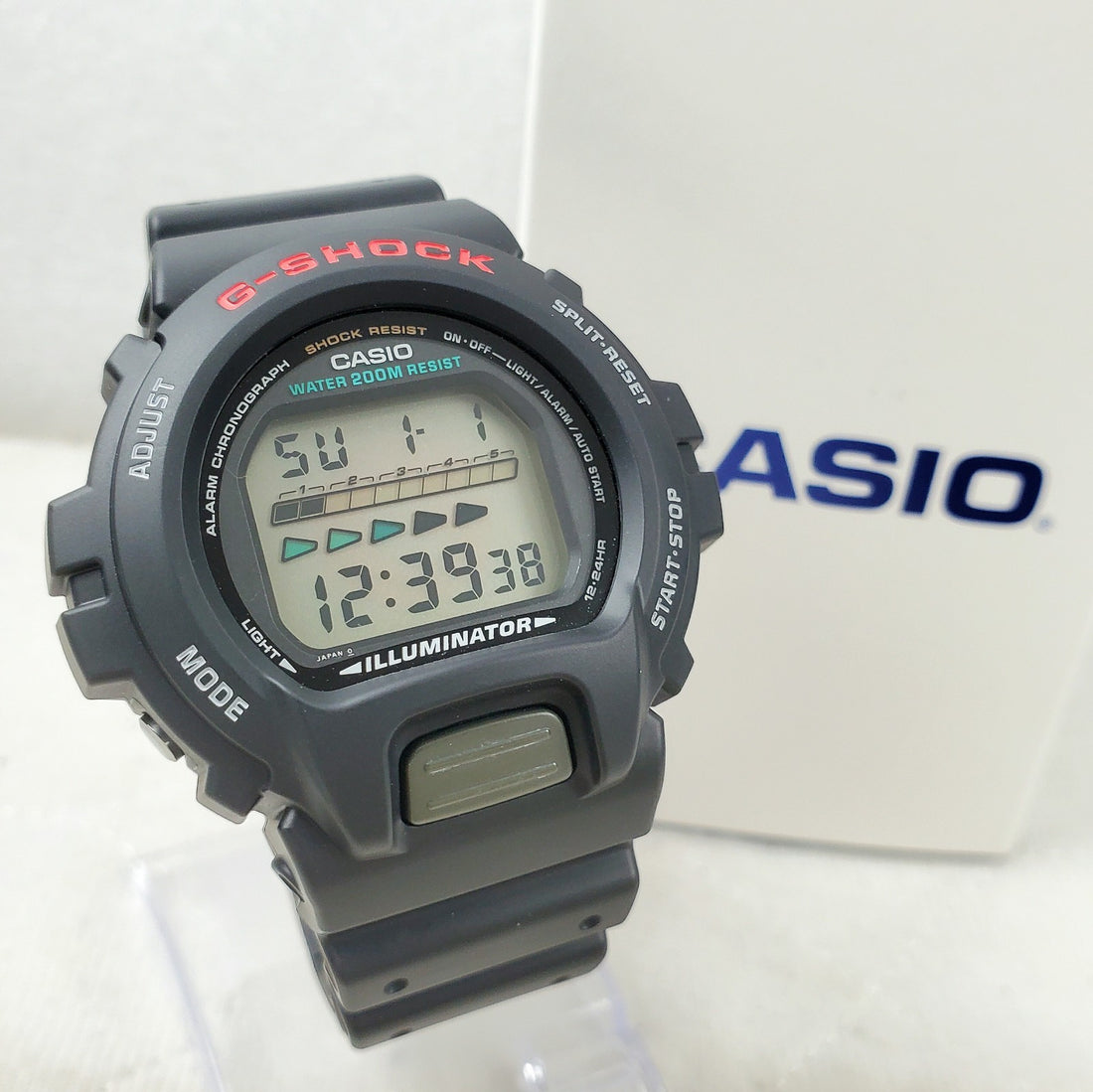 Casio G-shock Illuminator DW-6600 Alarm Chronograph Sports Men's Watch — Pre-Owned