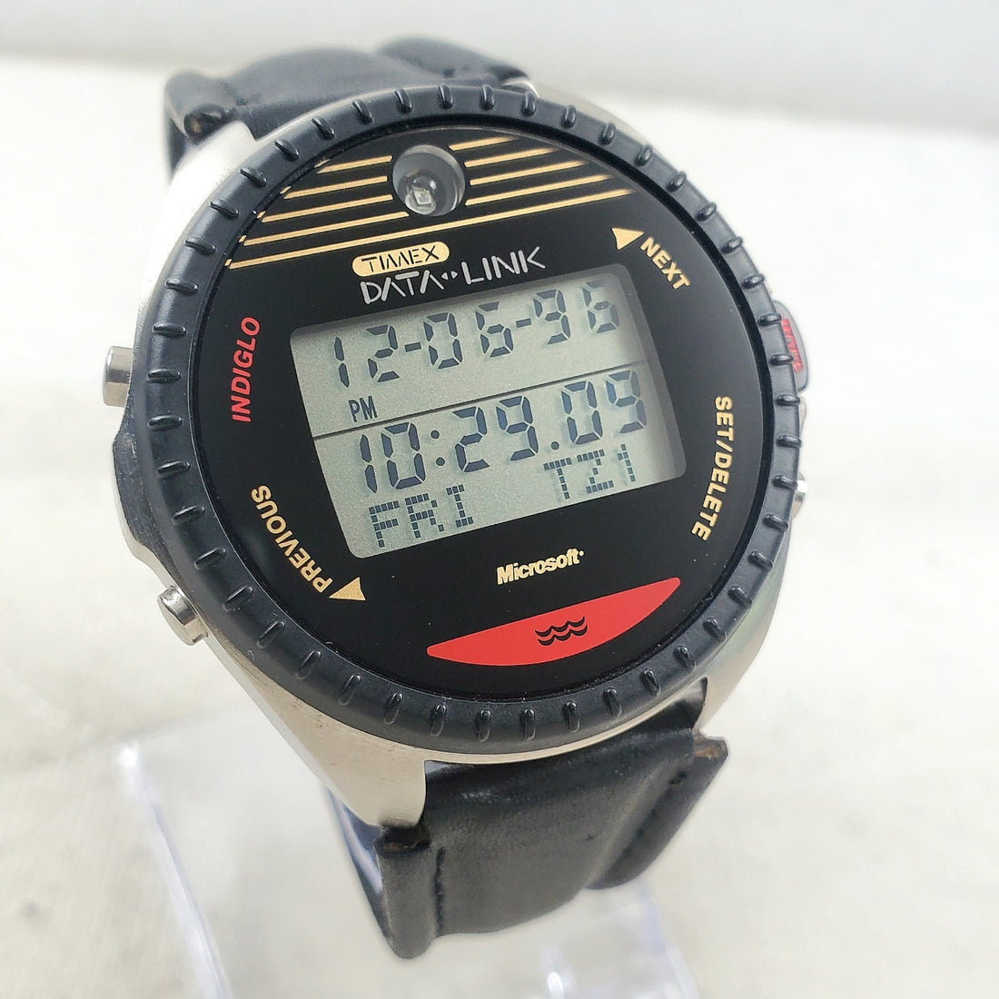 Timex Data-link 150 Microsoft Indiglo Alarm 42MM Men's Watch — Pre-Owned